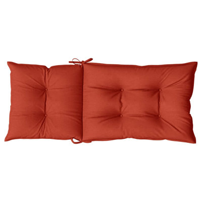 Highback Chair Cushions 6 Pcs 47.2"X19.7"X2.8" Fabric