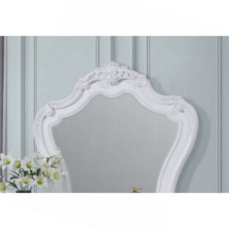 White Finish Mirror