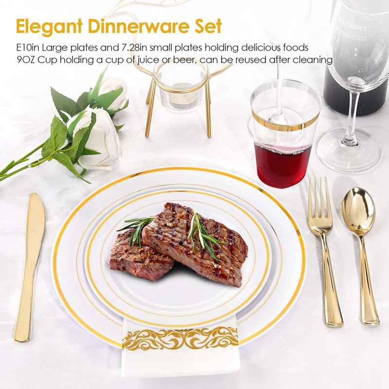 Michaael Piece Dinnerware Set - Service for 25