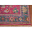 Tapis oriental traditionnel All-Over rose 10 x 14 po