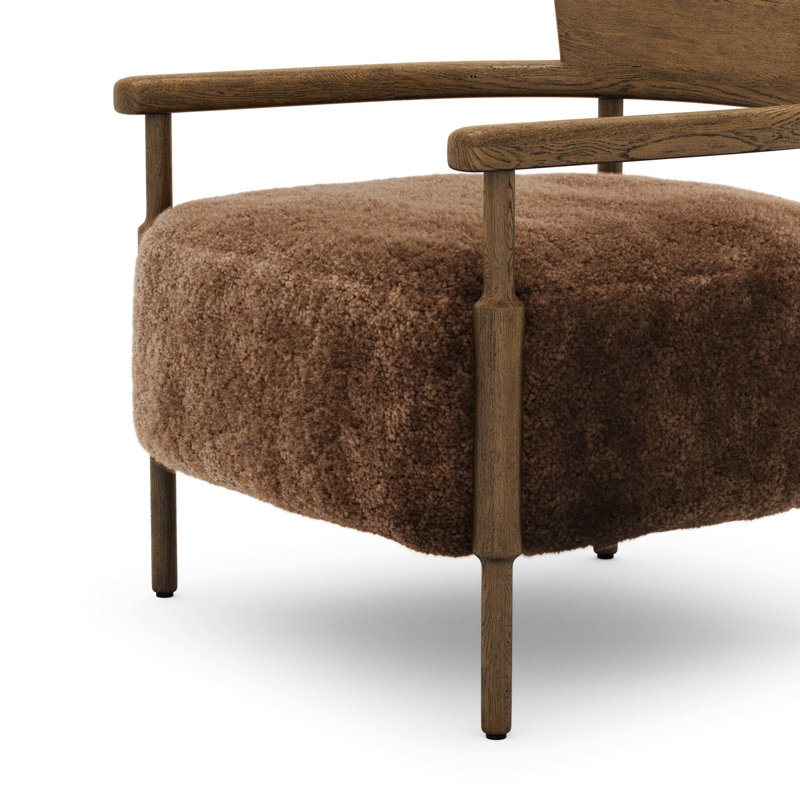 Armchair, Amber Shearling