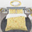 Ensemble de housse de couette Minimal al Shapes Mid-Century-40703543