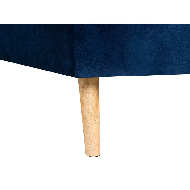 Lukas 4 Seater Sofa Bed, Blue