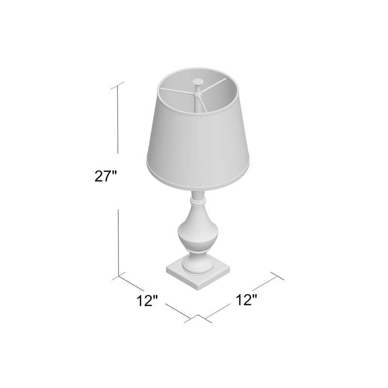 Ascanio Mirabelle 27" Table Lamp Set