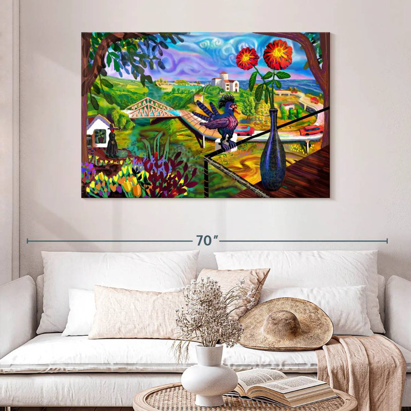 Gillard Zipolite, 32" H x 48" W