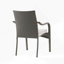 Outdoor Rattan Dining Set with 4 Dining Chairs,Grey