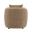 Luxueuse chaise en chenille avec coussin moelleux, siège à ressorts ensachés et structure en bois durable pour un confort ultime.-134646023