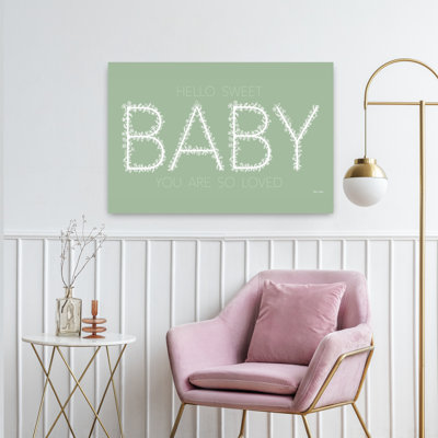 Hello Sweet Baby, art floral contemporain