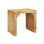 Petit ensemble de table et banc de salle à manger en pin et table de salle à manger en pin pour entrée, salon, cuisine et chambre à coucher