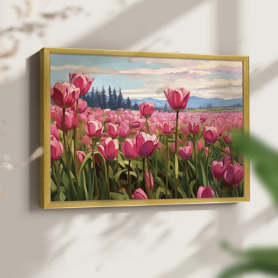 Floral Series-CXXXVI -Framed Print - Restickable