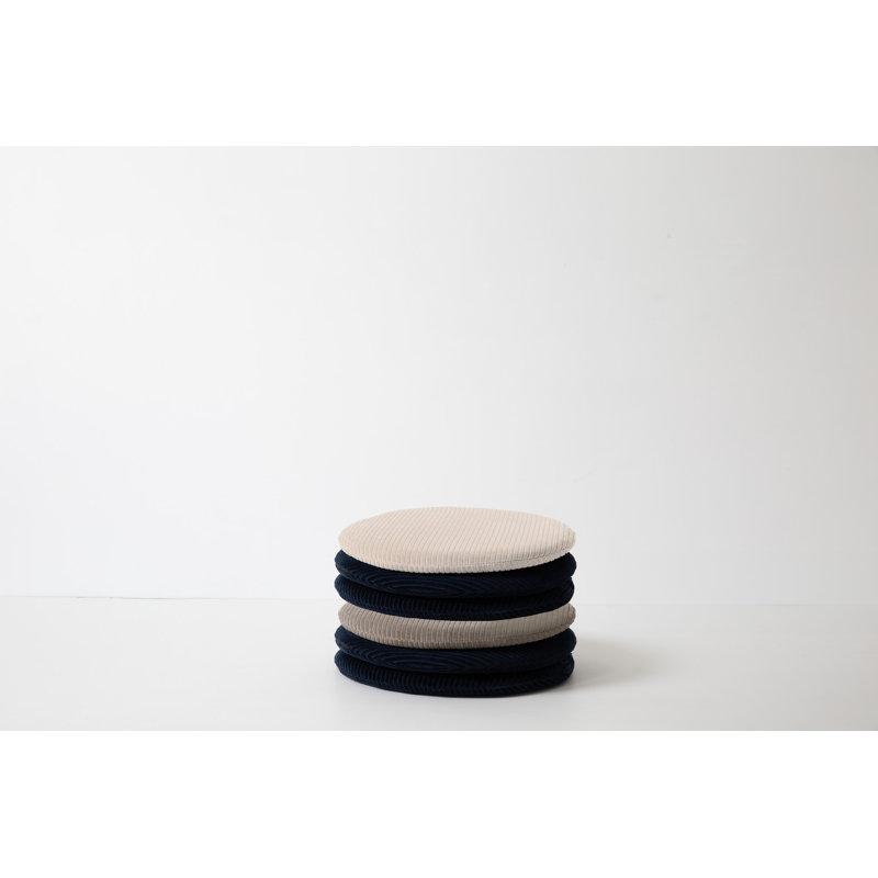 Circle Seat Cushion, Smoke