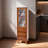 Dinuba Rattan Freestanding Linen Cabinet With Drawers