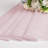 Sheer Curtain 2 Panels Set, Elegant Airy Transparent Rod Pocket Sheer French Door Curtains & Drapes For Living Room Bedroom, Blush Sheer Window Treatments, 42W Inch-1728363798-1728363797