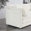 Fauteuil de lecture profond en tissu chenille-123185437