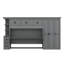 Lit escamotable simple avec bureau, lit mural pliable en bois multifonctionnel avec garde-robe, tiroirs et compartiments de rangement-1583260265