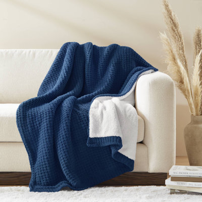Rowan Waffle Knit Chenille Throw