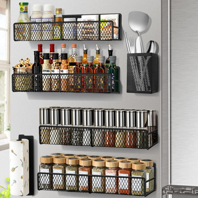 Wall Mounted Required Spice Rack