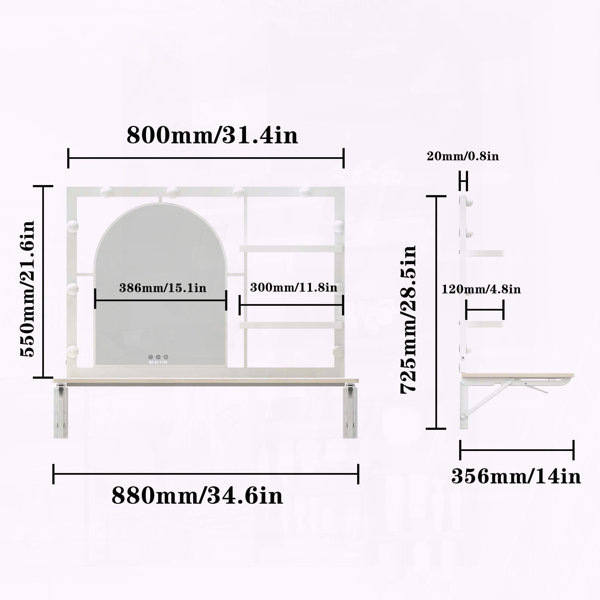 Dimensions du produit