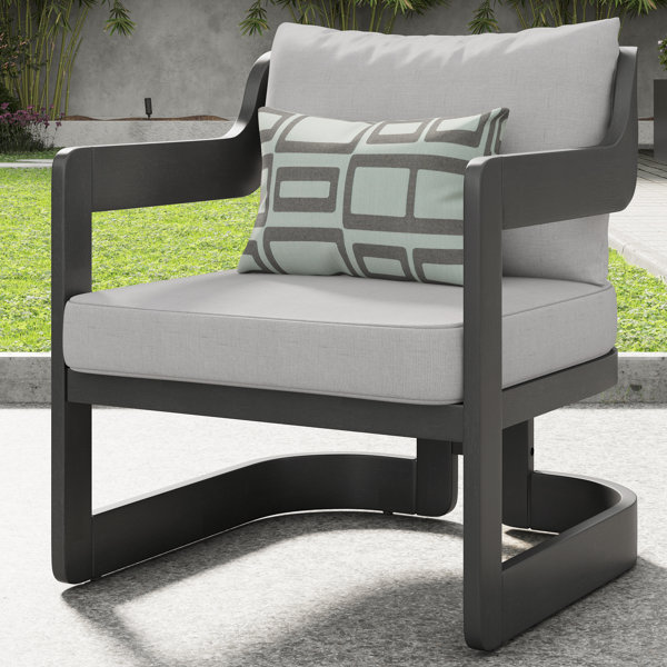 Dutton Acacia Outdoor Lounge Chair | Joss & Main