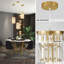Luminaire suspendu simple en cristal Katey-1667169258