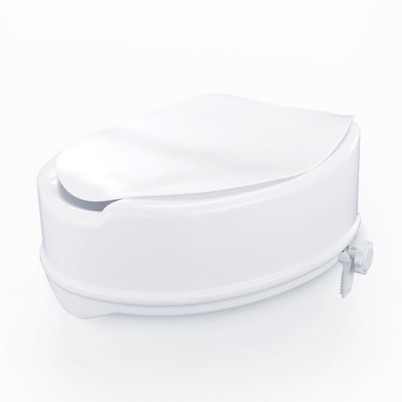Siège de toilette surélevé avec surélévateur de toilette universel surélevé 300 lb 5 po