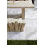 Banc en résine White Stone