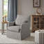Chaise pivotante à jupe