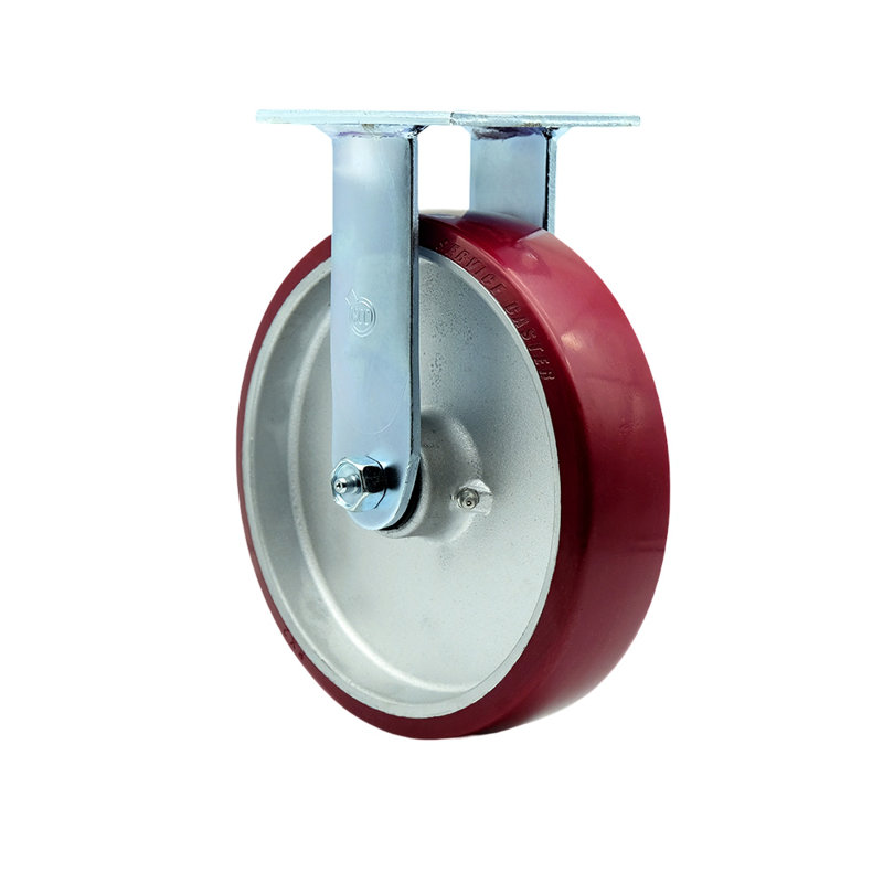 Poly on Aluminum Caster
