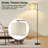 62.2 Inch Floor Lamp for Living Room with Remote Control