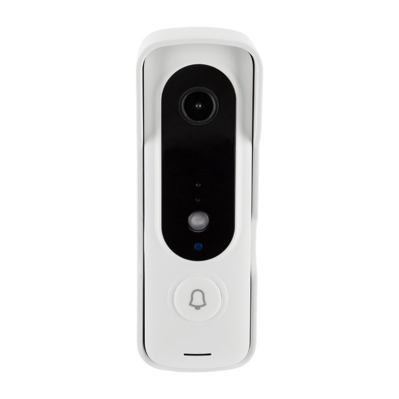 Wireless Push Button Doorbell, White