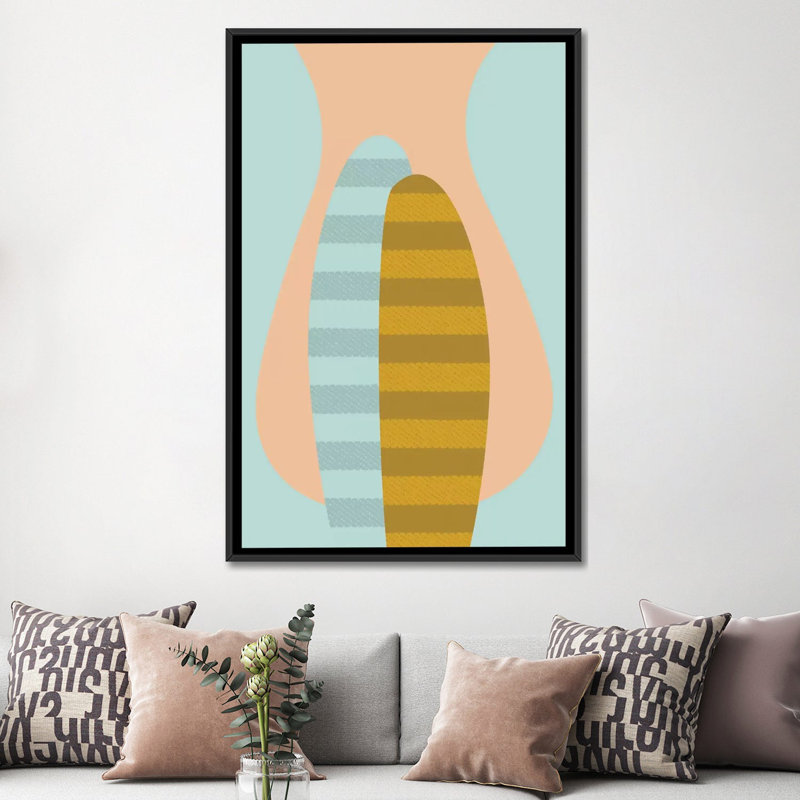 «Silhouette», impression sur toile, H 60 po x l 40po x P 1,5 po, Pas de tapis, Toile tendue