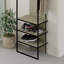 Akalya Hall Stand Coat Rack with Shoe Storage 180cm High -2074117247