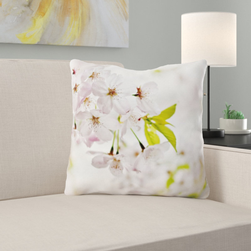 Coussin en fleur de cerise
