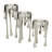 Moderna 11.8" H Aluminum Candlestick-69721440