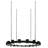 Dauri 18 - Light Wagon Wheel Chandelier