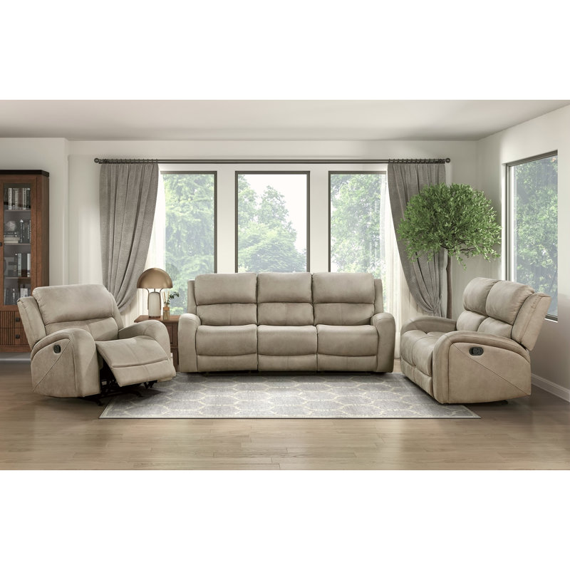 Causeuse inclinable luxueuse avec un confort moelleux et un design contemporain pour l'élégance du salon