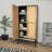 Farmhouse Wooden Storage Cabinet with Shelf