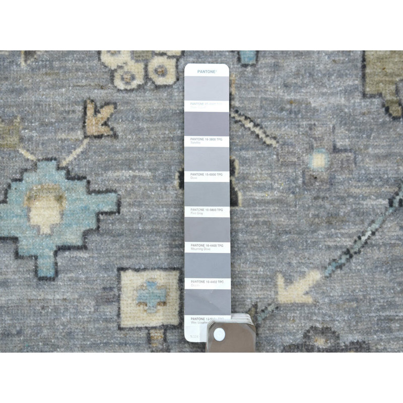 Tapis en laine afghane tissé finement noué à la main 9 pi x 12 pi Peshawar 9BFACCB697244F15AAA1A4F809A9C881
