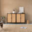 2 - Door Rectangle Accent Cabinet