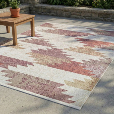 Tapis brun Rachelle