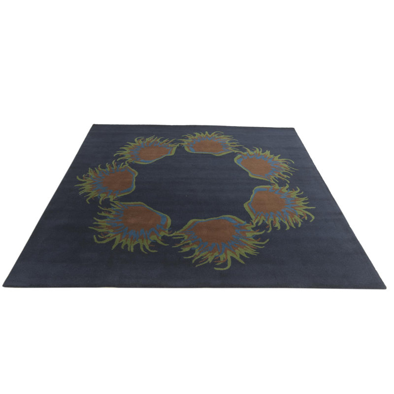 Tapis bleu marine 8 pi Pineland