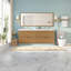 Meuble-lavabo double avec lavabo, meuble-lavabo moderne en MDF de 59,3 pouces