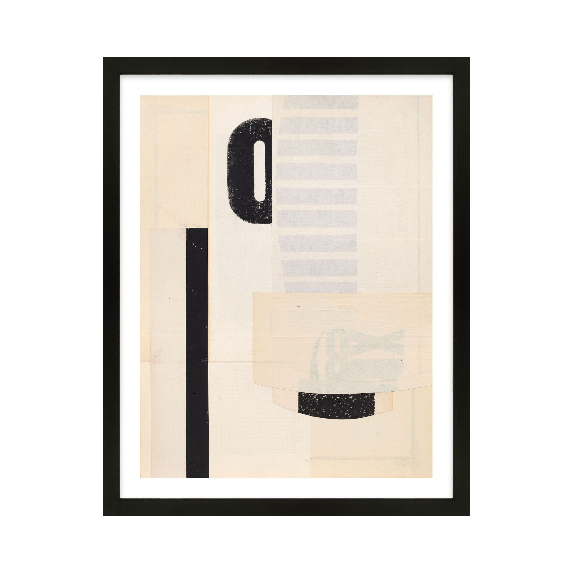 Hidden Keys by Sarah Short, Black, 25" H x 20" W x 1.25" D