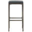 Ensemble de bar de patio 3 pièces Wildon Home® en bois massif d'acacia et de rotin de polyester-60358688-60358689