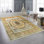 Lush Demonte Green Hand Knotted Traditional All Over Handmade Mohair 9' x 12' Area Rug