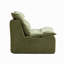 Méridienne à dossier simple avec dossier et canapé entièrement compressé Convient au salon, à la chambre à coucher, en polyester et en vert-1917081632