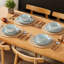 Stoneware Dinnerware Set 12 Piece - Service for 4