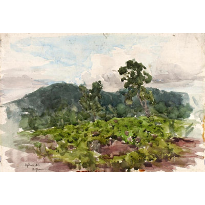 "Highlands, N.C." by  Henry Ossawa Tanner - Gallery Wrap Canvas Wall Art