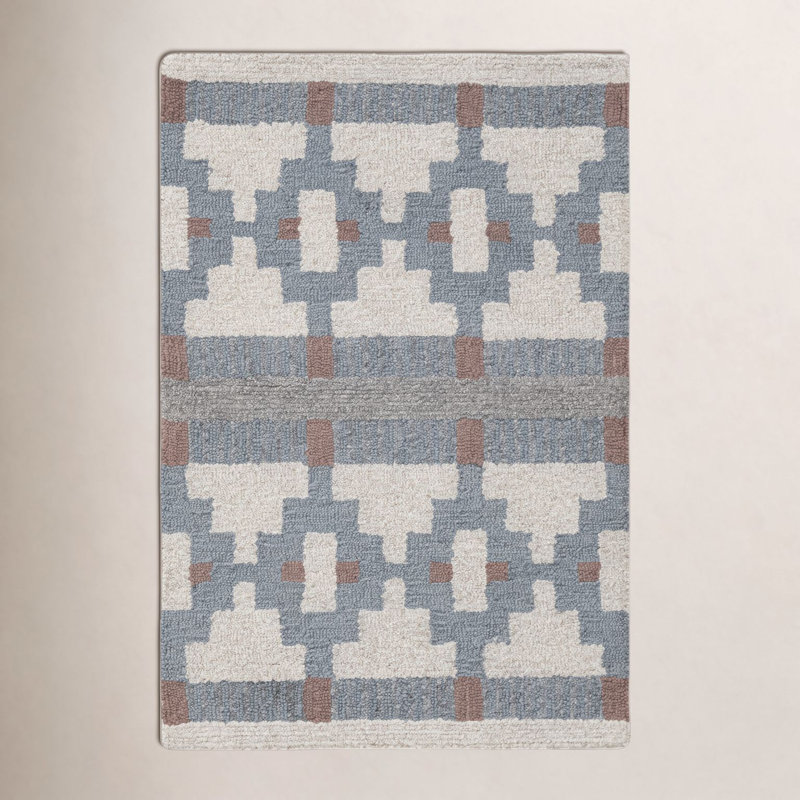 Tapis rectangulaire en laine Elsey, Rectangulaire 2 pi x 3 pi