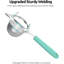 Crépine 30 mailles fines - Tamis robuste en acier inoxydable 18/8 avec poignée en silicone